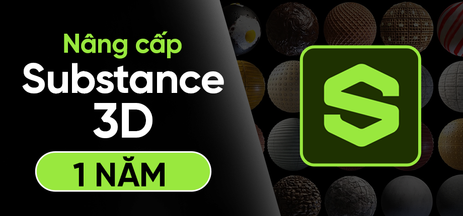 Substance 3D 1 năm - Nâng cấp chính chủ